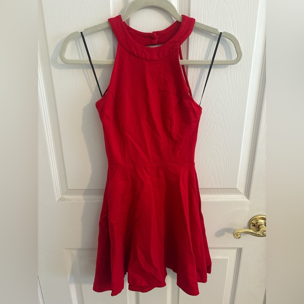 Windsor Red Mini Dress